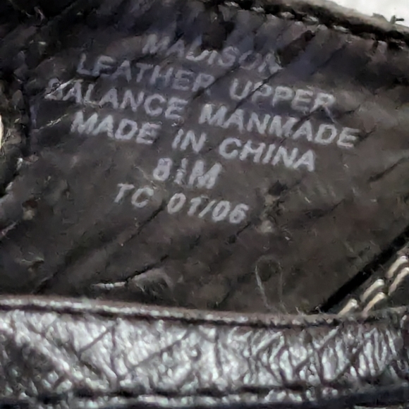 Liz Claiborne Black Slide Wedges Black Sandals Size 8.5 - Picture 5 of 12